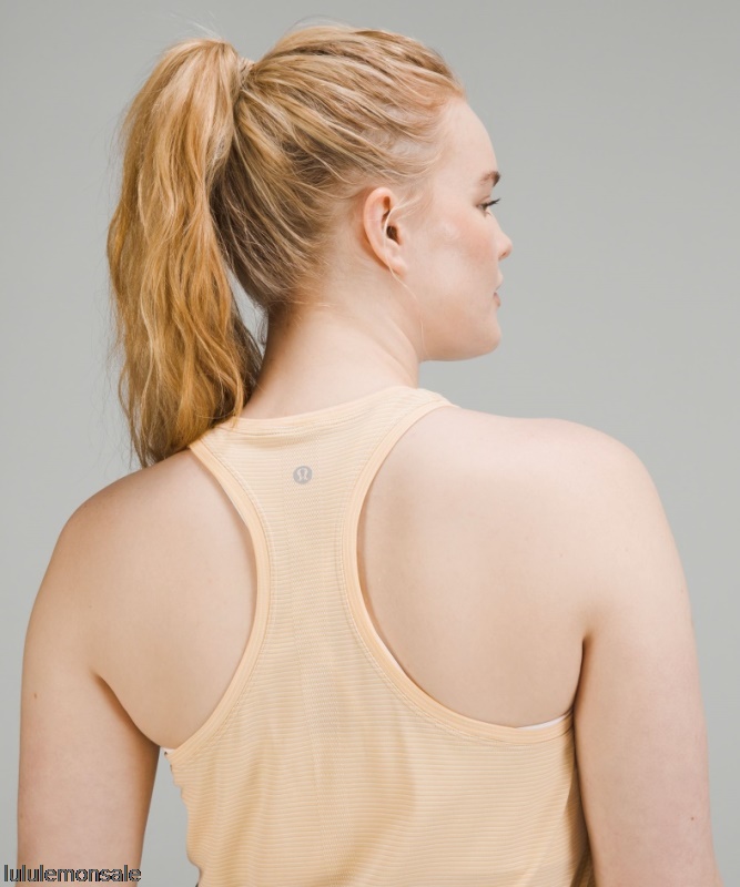Lululemon Damen DELULU516 | Swiftly Tech Racerback Tank Top 20 Race Length Tempo Stripe Prosecco